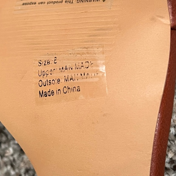 GABRIELLE UNION Kakra Single Band Sandals Size 8 - Picture 10 of 12